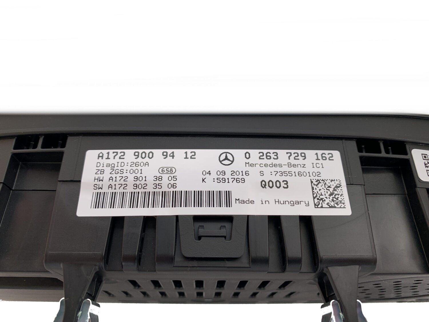 NOWY OE LICZNIK PRĘDKOŚCIOMIERZ ZEGARY USA AMG MERCEDES SLK SLC W172 A 172 A1729009412