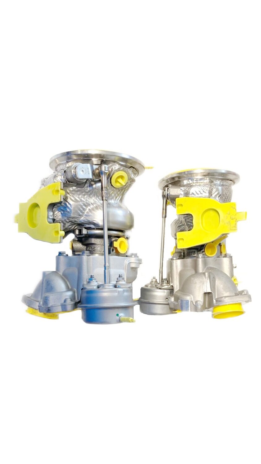 2X NOWA OE TURBINA TURBOSPRĘŻARKA TURBO 2.9L TFSI AUDI RS4 RS5 A6 S6 A7 S7 PORSCHE PANAMERA CAYENNE 06M145702T - 06M145701T