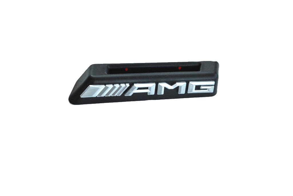 NEW AMG LOGO BADGE FRONT DUMMY EMBLEM MERCEDES W205 C63 W212 W117 C117 CLA45 A45 HAJP0243