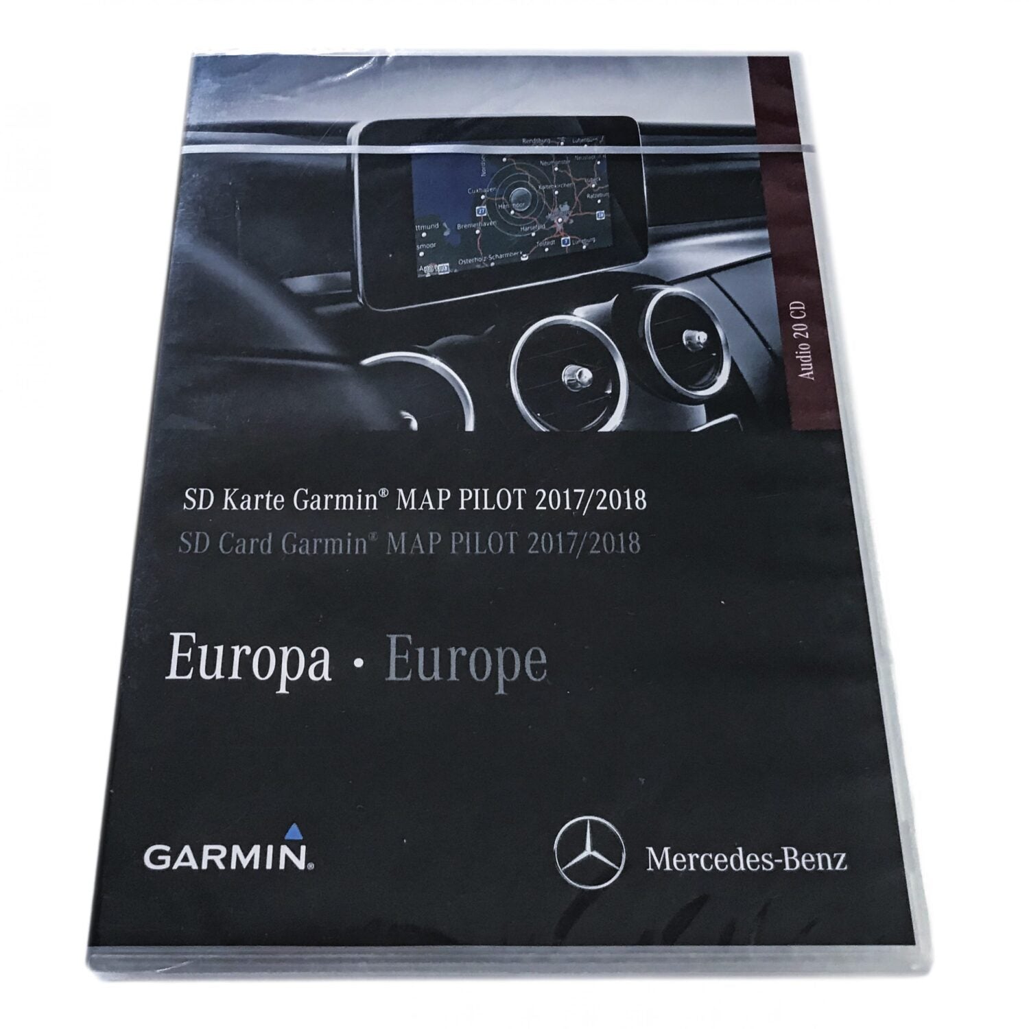 NOWA OE MAPA GARMIN MAP PILOT V. 9.0 2018 SD KARTA MERCEDES CLA GLA CLS GLC GLE W246 W176 A2189061903