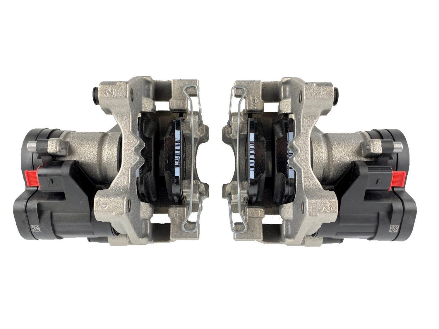 2X NEW OE BRAKE CALIPER + PADS REAR VW GOLF TOURAN T-ROC AUDI A3 Q2 SKODA OCTAVIA SEAT LEON TOLEDO 5Q0615405ER