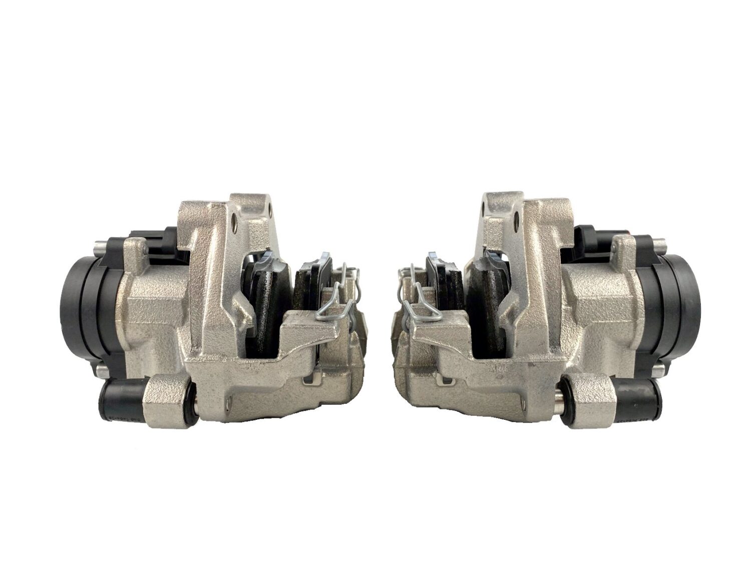 2X NEW OE BRAKE CALIPER + PADS REAR VW GOLF TOURAN T-ROC AUDI A3 Q2 SKODA OCTAVIA SEAT LEON TOLEDO 5Q0615405ER