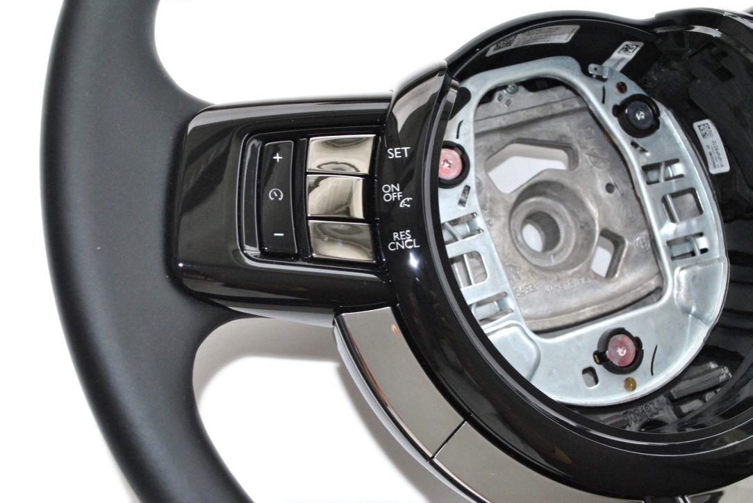 NEW OE STEERING WHEEL BLACK LEATHER ROLLS ROYCE RR1 RR2 RR3 3097897AWX-E10 / 66516641
