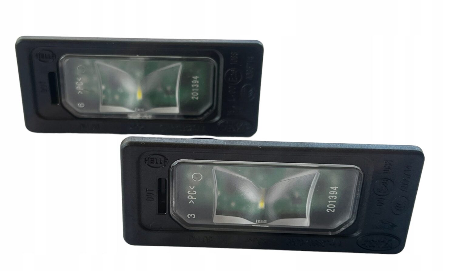 2X NUOVE LUCI DI IMMATRICOLAZIONE A LED OE LAND ROVER DISCOVERY SPORT L494 IV DEFENDER (L663) JAGUAR E-PACE GX73-13B627-AA