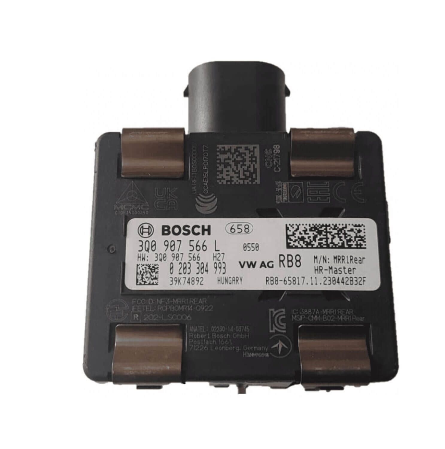 NOWY OE CZUJNIK ODLEGŁOŚCI RADAR ACC DISTRONIC ASYSTENT ZMIANY PASA RUCHU TYLNY AUDI Q2 Q3 3Q0907566L