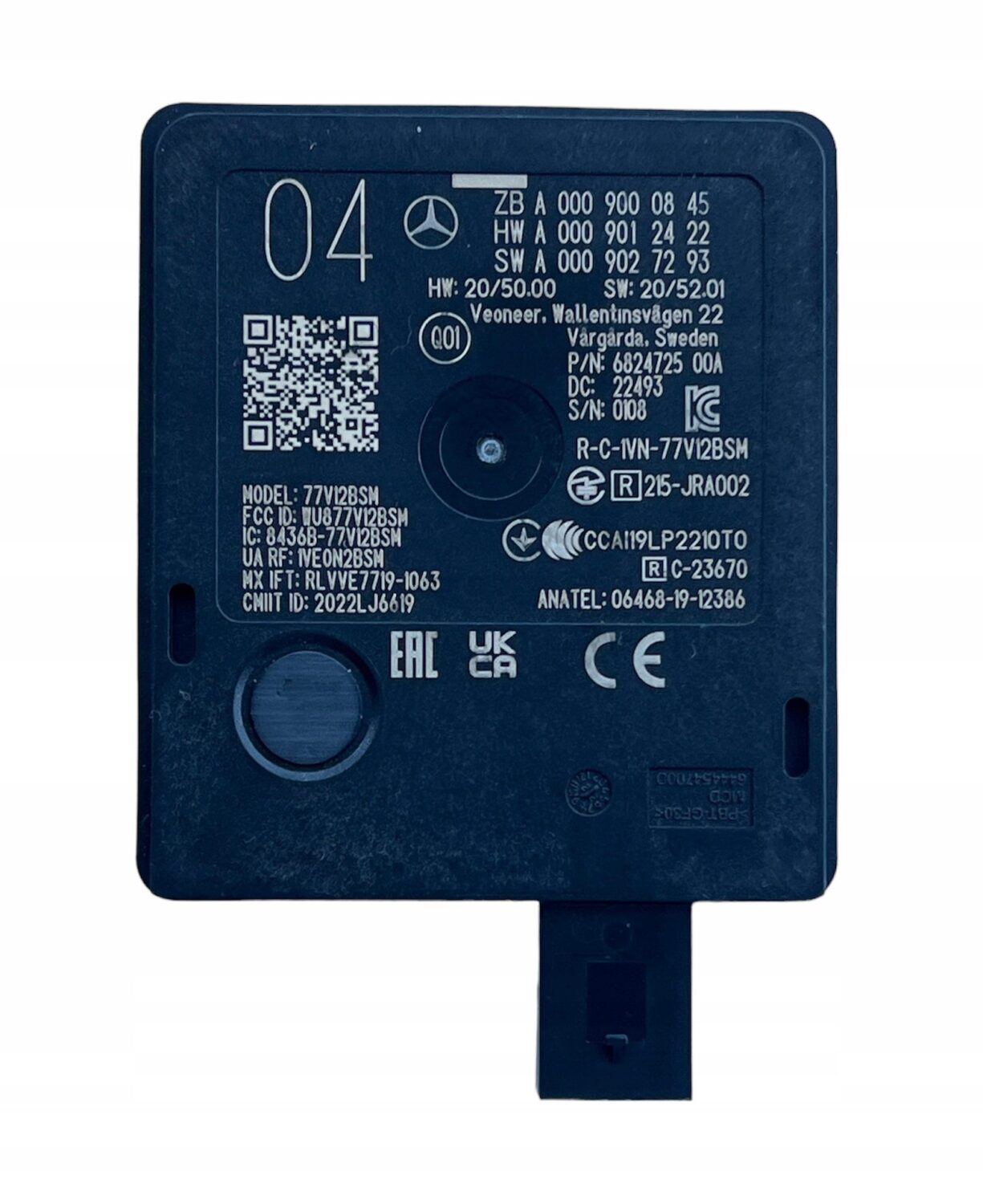 NEW OE SENSOR RADAR BLIND SPOT ASSIST SENSOR REAR MERCEDES C W206 S W223 W232 AMG SL 43 W254 GLC W295 EQE W297 EQS A0009000845 A0009003138 A0009004943