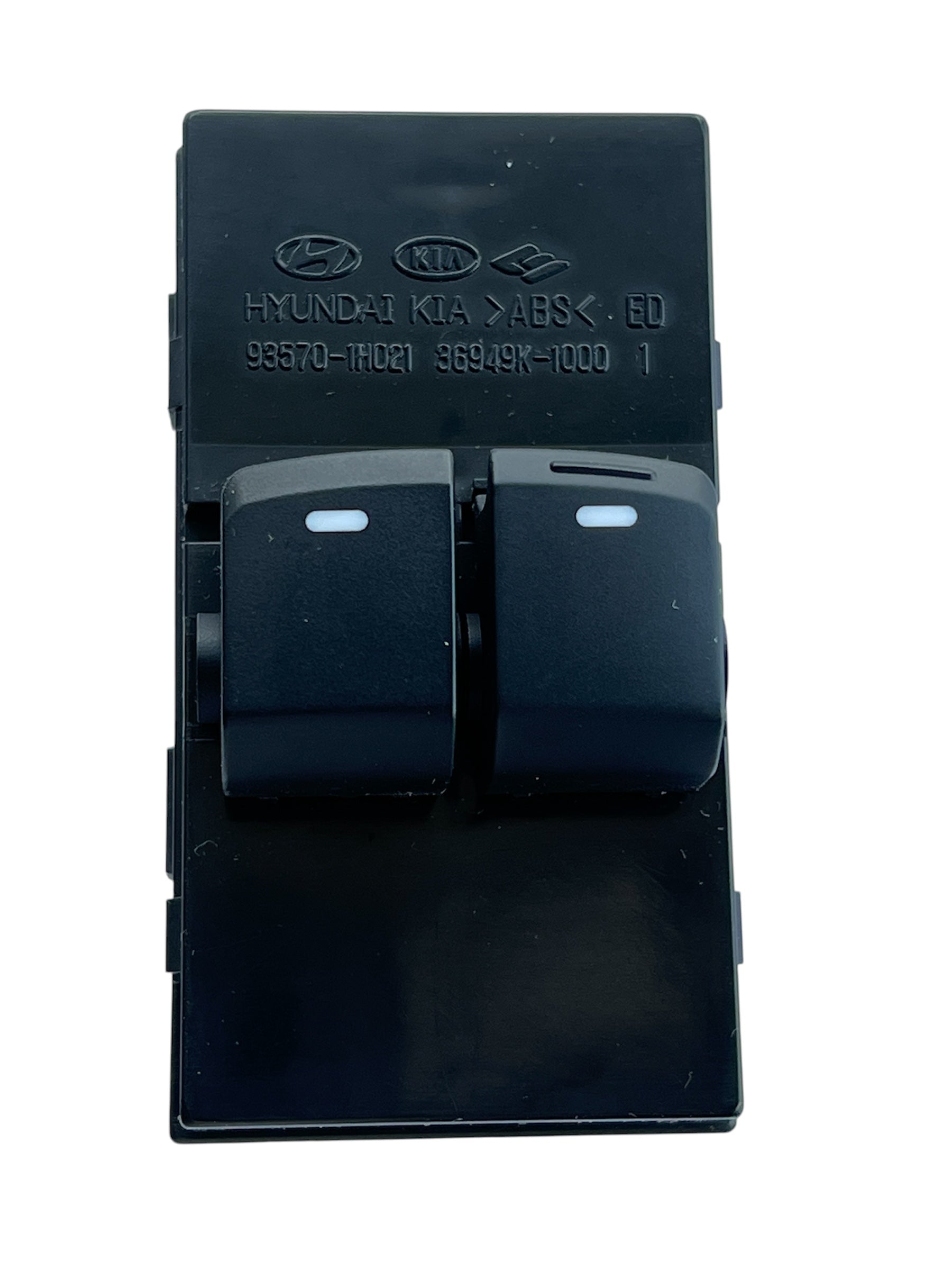 NOWY OE PANEL STERUJĄCY PRZEŁĄCZNIK SZYB TYLNY / SWITCH ASSY-P/WDO HYUNDAI IX-20 KIA VENGA 93570-1H021 , 93570-1K570