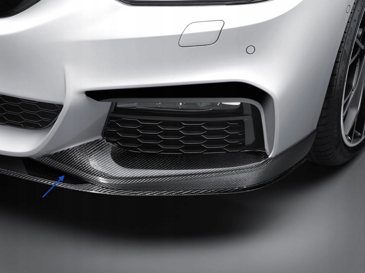 NOWA OE PRZEDNIA NAKŁADKA NA ZDERZAK SPOILER CARBON M-PERFORMANCE BMW 5 G30 G31 51192414135 2414135