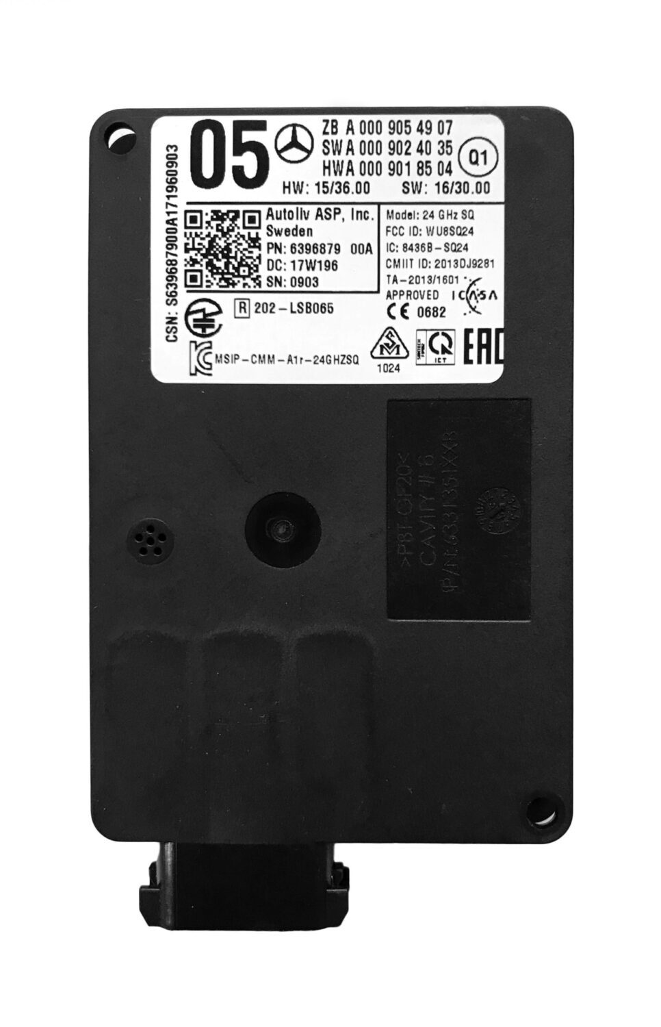 Nowy Oryginal Radar Assistent Mercedes W205 CLA GLA GLC GLE GLS SLK ML W166 A0009054907