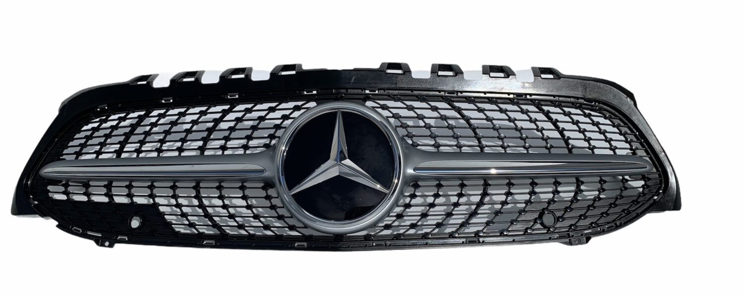 NOWY ORYGINALNY GRILL KRATKA CHŁODNICY ATRAPA PRZEDNIA ZNACZEK MERCEDES W177 A-KLASSE AMG DIAMENT A1778880200