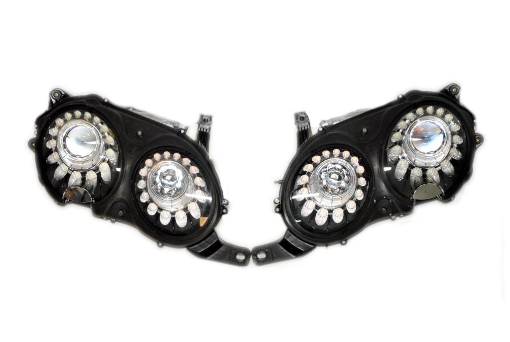 2x Nowe Oryginalne Xenon BiXenon Reflektory LED Czarne Bentley Flying Spur