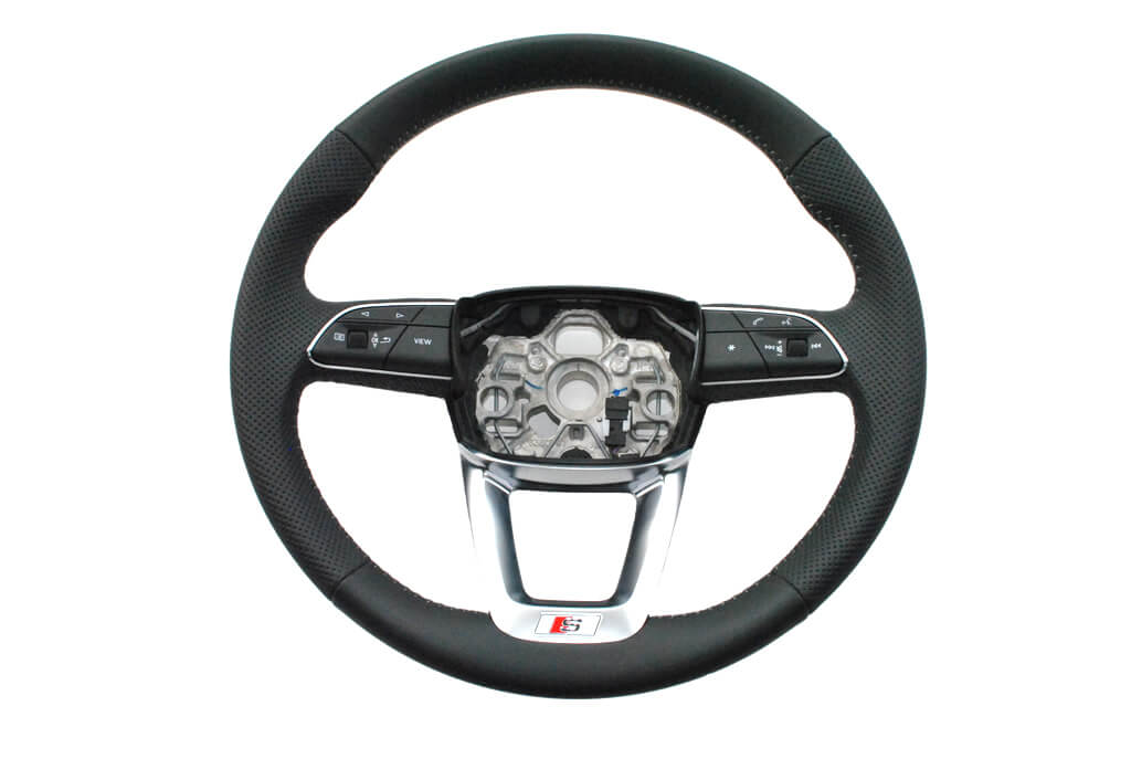 NOWA OE KIEROWNICA CZARNA SKÓRZANA MULTIFUNKCYJNA AUDI Q3 83A419091H