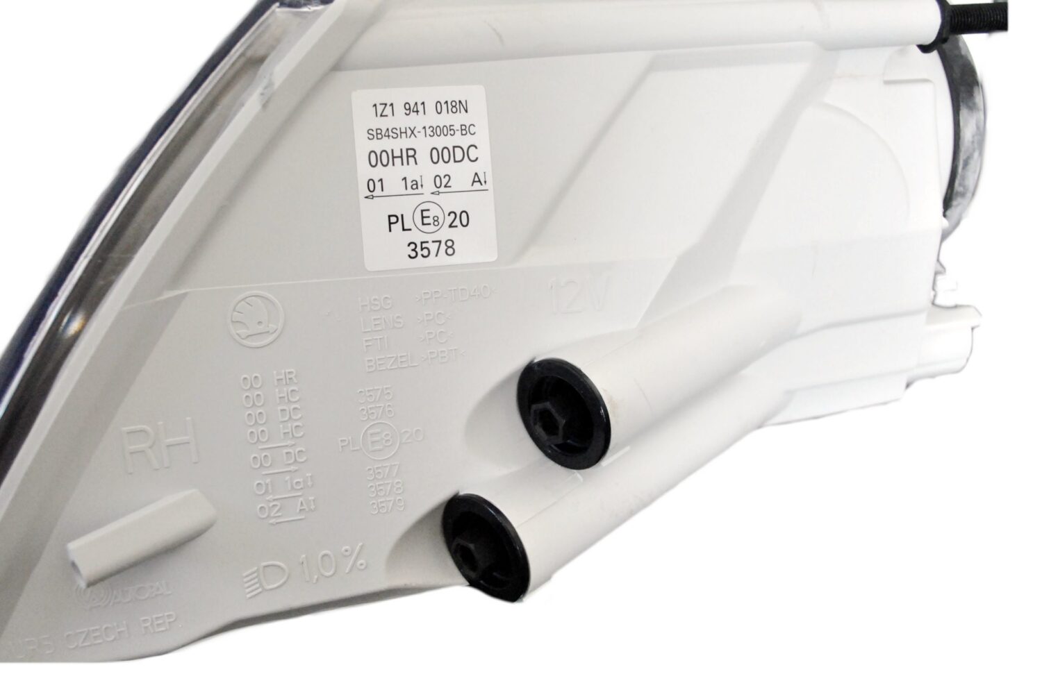 2x Nowe Oryginalne Xenon Reflektory Lampy Kompletne do Skoda Octavia 2