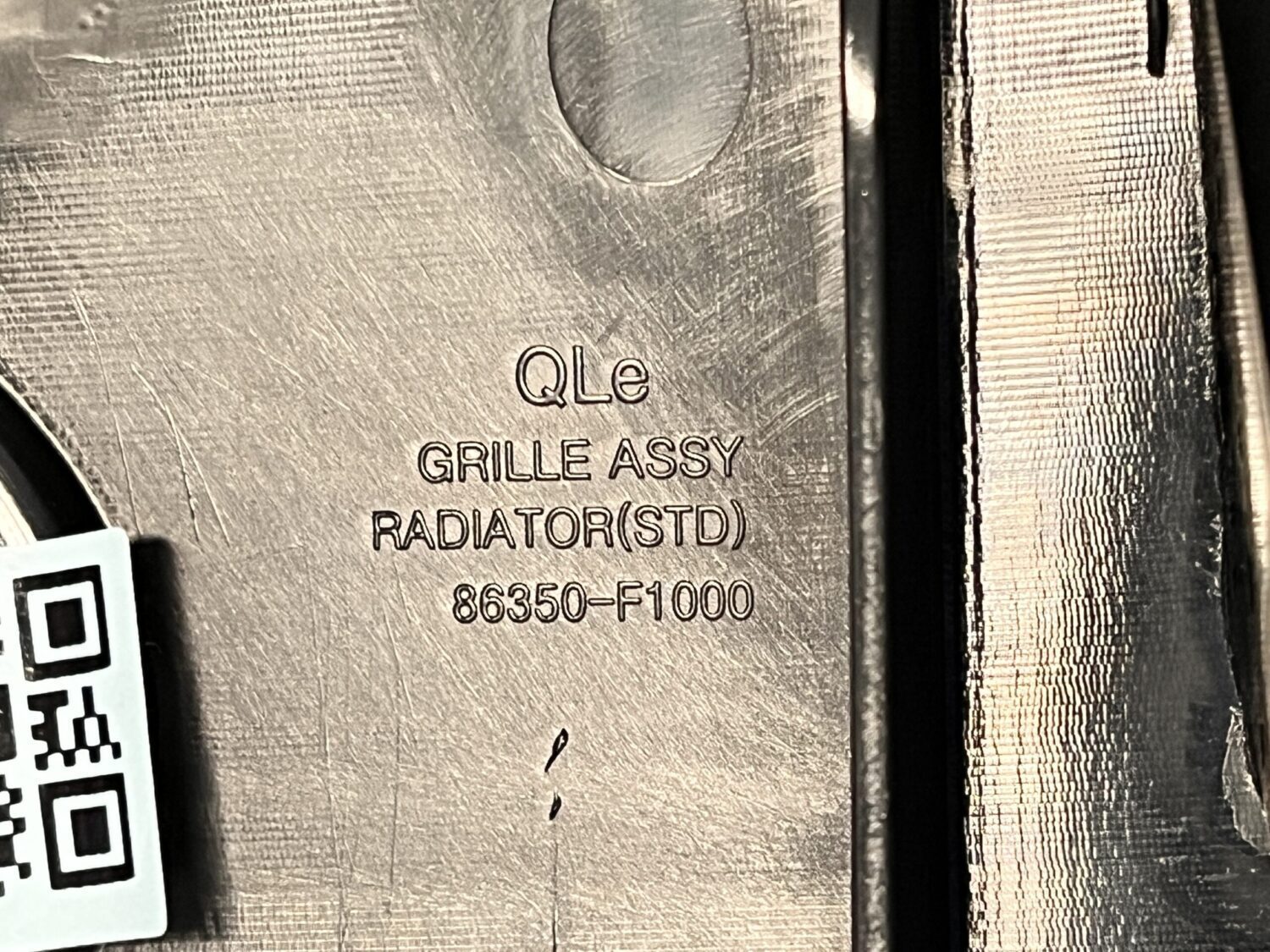 NOWA OE ATRAPA CHŁODNICY GRILL KIA SPORTAGE IV 2015-18 86350-F1000