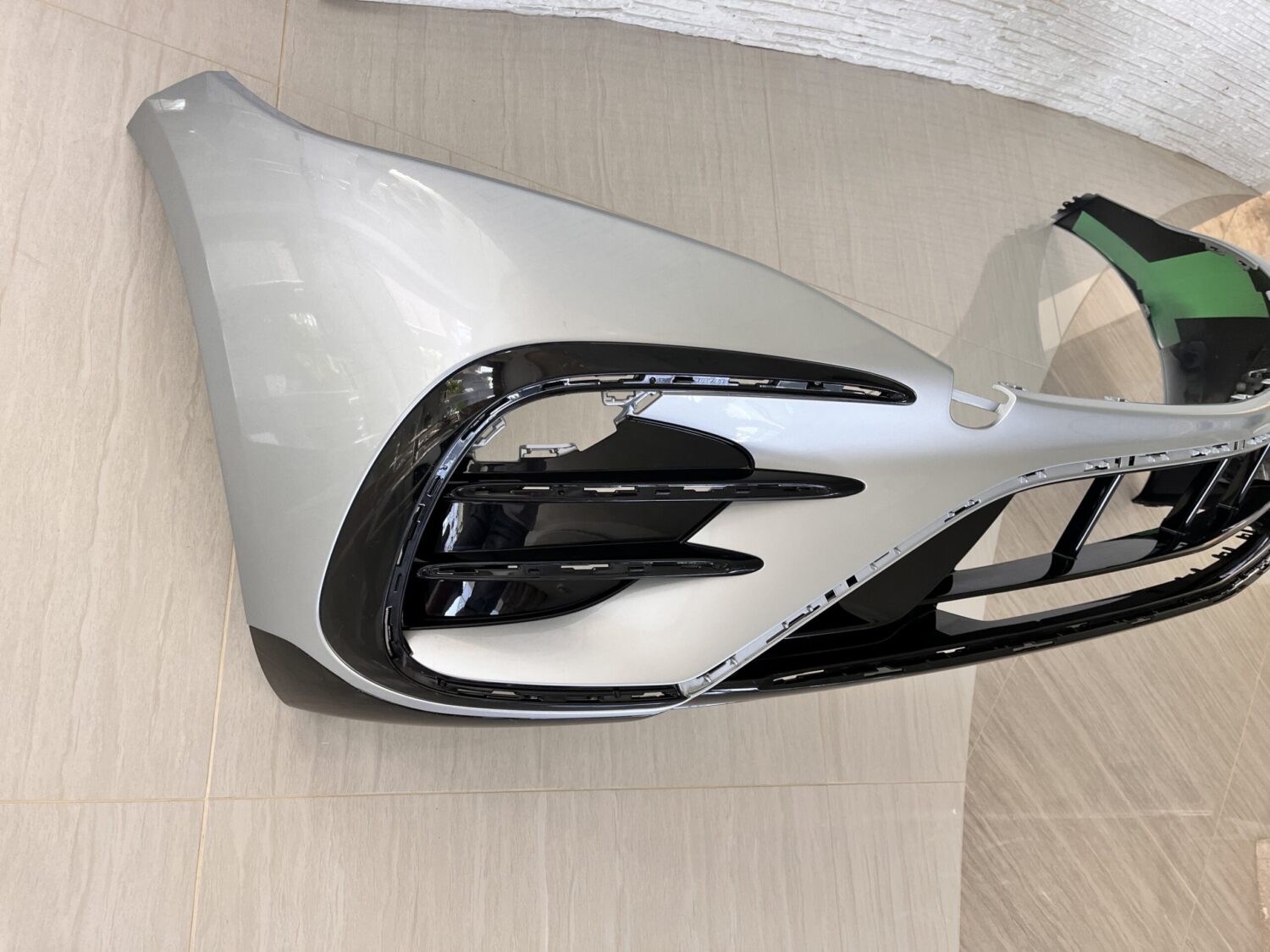 PARAURTI ANTERIORE AMG SILVER + SPOILER MERCEDES EQS W297 580 2022-2025 A2978852002