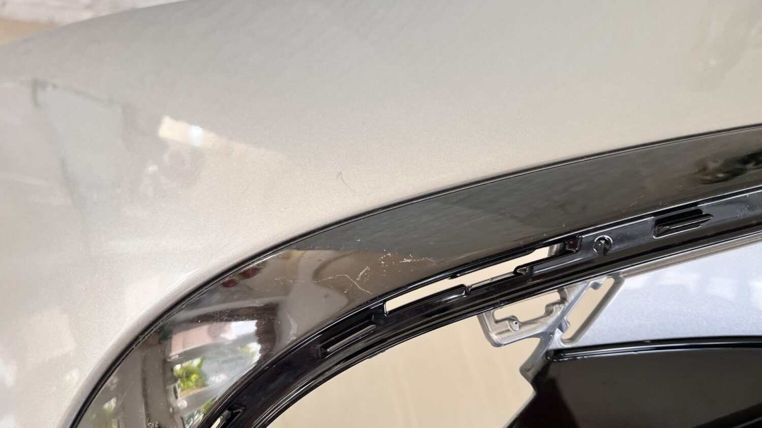 PARAURTI ANTERIORE AMG SILVER + SPOILER MERCEDES EQS W297 580 2022-2025 A2978852002
