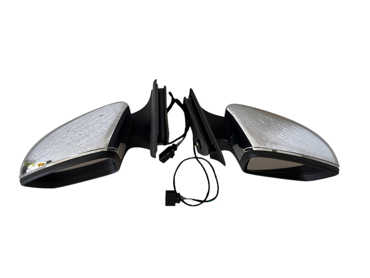 2X NUOVI SPECCHIETTI OE SPECCHIO COMPLETO CROMO VW UP SEAT MII SKODA CITYGO 2011- 1S1857502AM 1S1857502AM