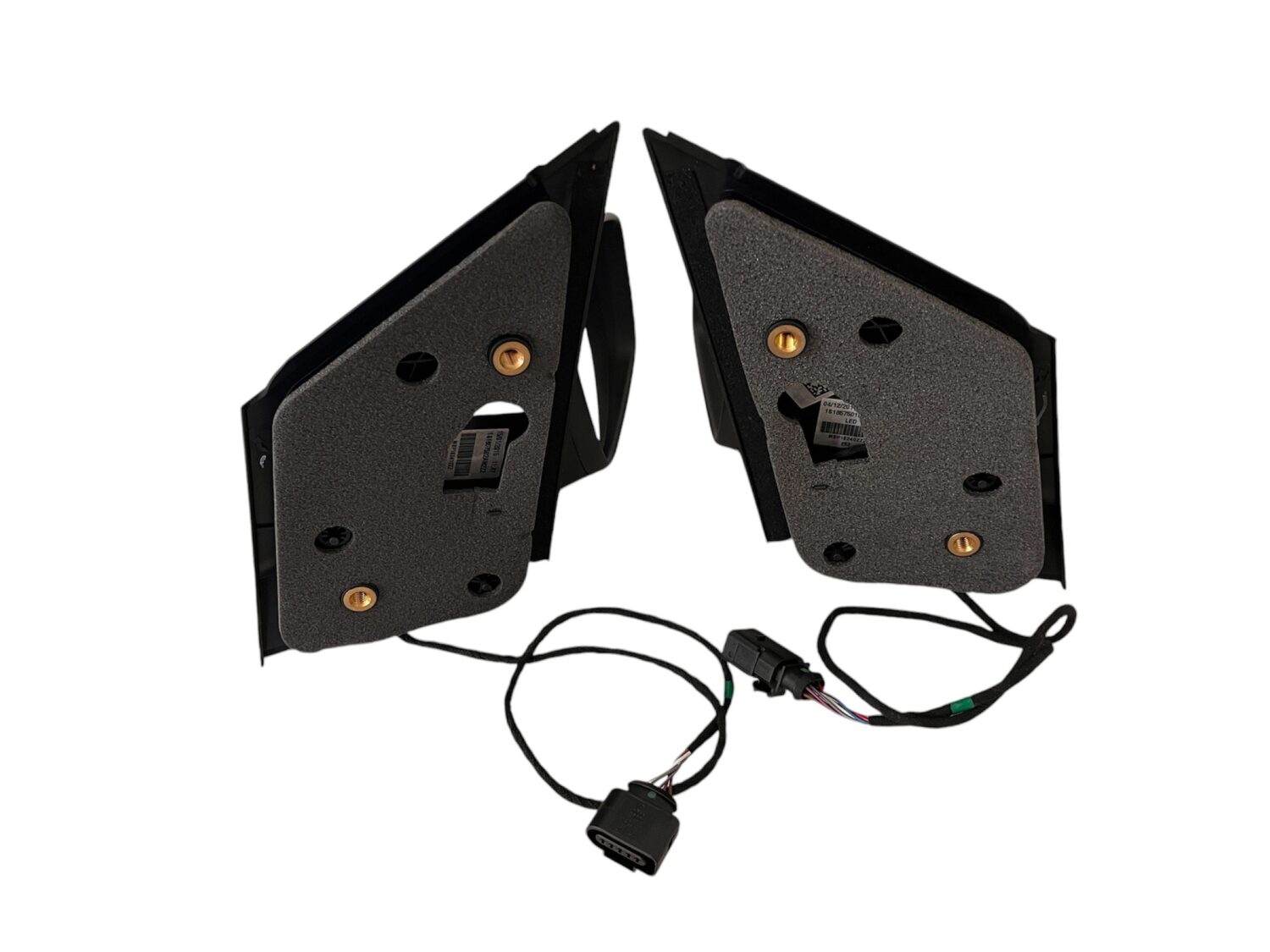2X NUOVI SPECCHIETTI OE SPECCHIO COMPLETO CROMO VW UP SEAT MII SKODA CITYGO 2011- 1S1857502AM 1S1857502AM
