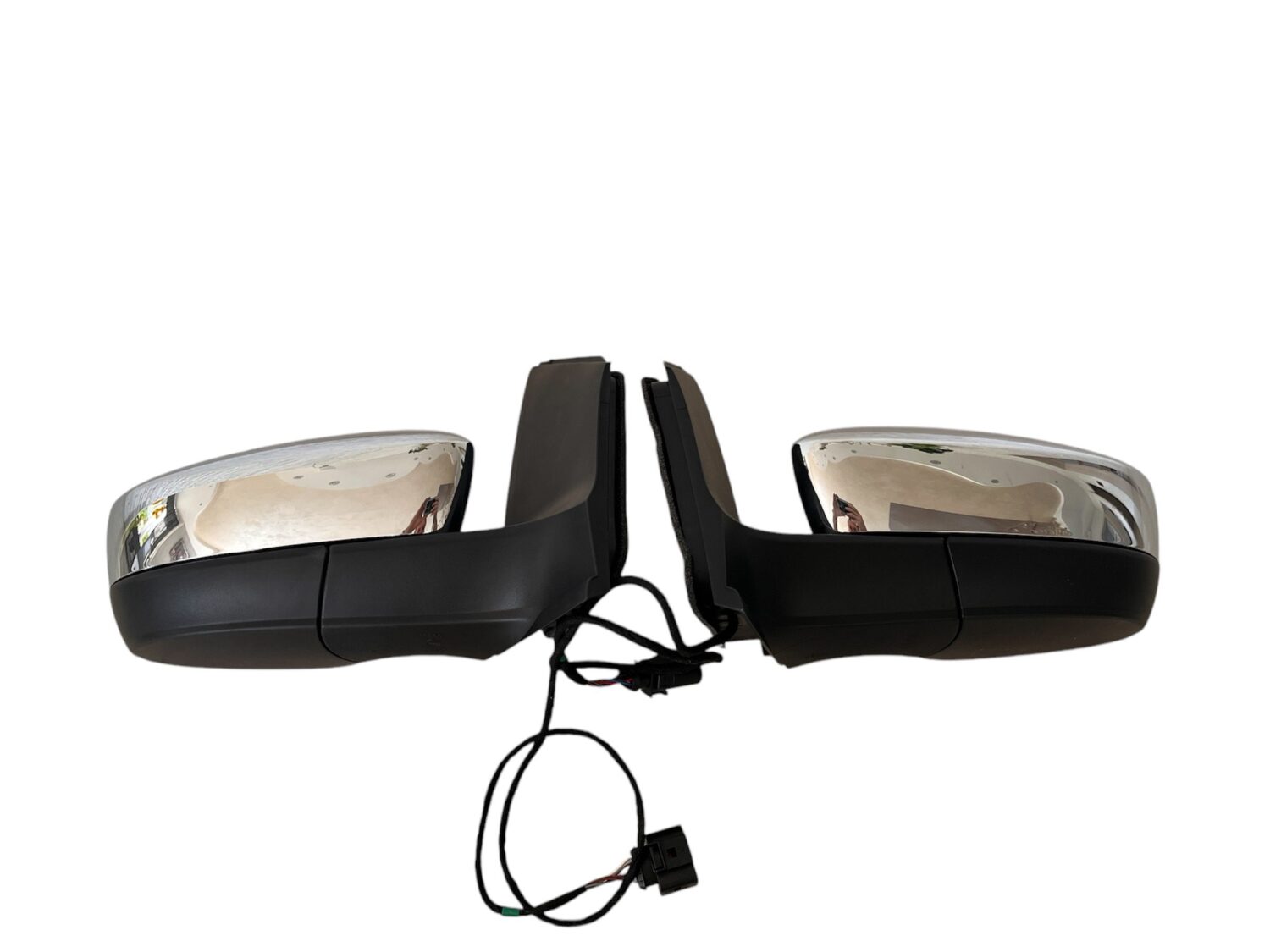 2X NUOVI SPECCHIETTI OE SPECCHIO COMPLETO CROMO VW UP SEAT MII SKODA CITYGO 2011- 1S1857502AM 1S1857502AM