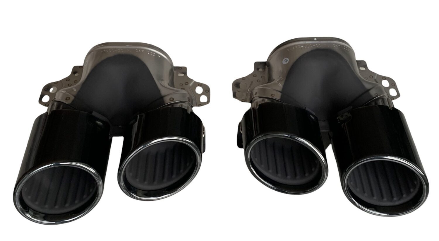 2X EXHAUST TIP MERCEDES A A45S AMG W177 GT53 W290 GLA CLA GLE53 W167 GT 53 A0004901500 A0004901600