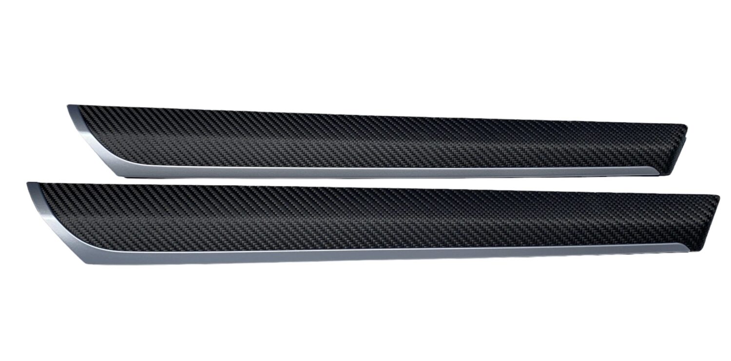 NEUE ORIGINAL CARBON SATZ Interieurleisten Leisten Dekor BMW X3 X4 F25 F26 51952358300 2358300
