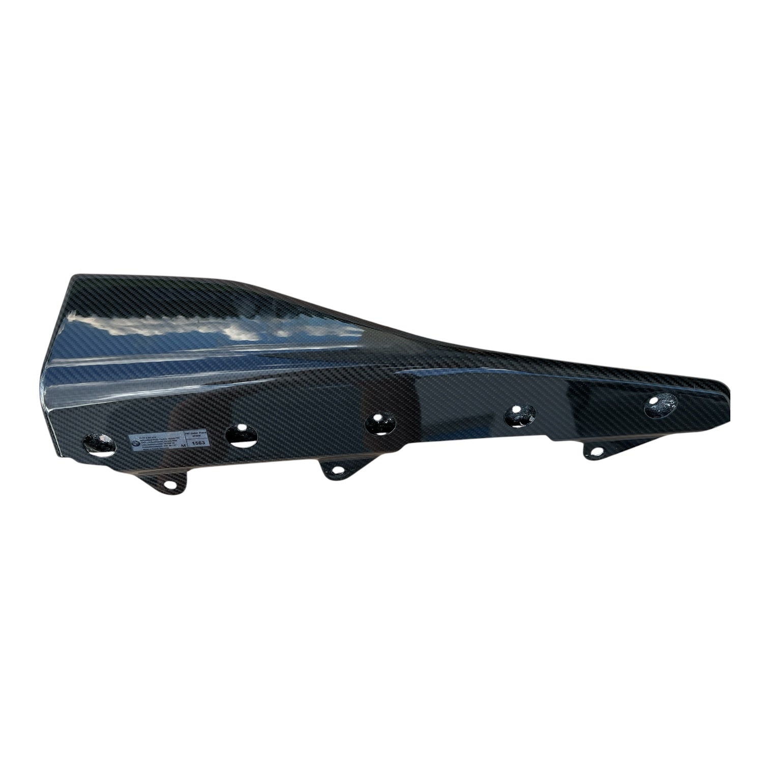 NOWA ORYGINALNA CARBON NAKŁADKA PROGU PRAWA STRONA SPOILER BMW M-PERFORMANCE M2 F22 F87 LCI 2018- 51772361674