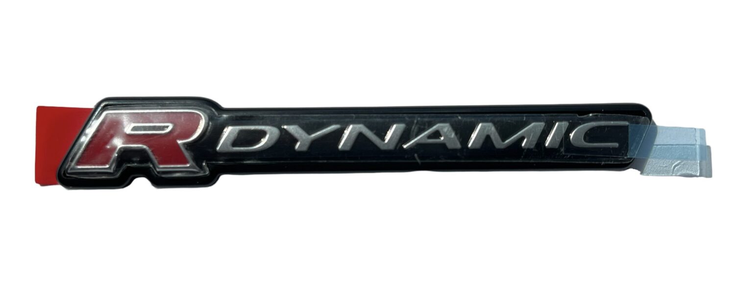 NOWY ORYGINALNY PRZEDNI EMBLEMAT ZNACZEK NAPIS RDYNAMIC LAND ROVER Discovery Evoque Velar LR117449
