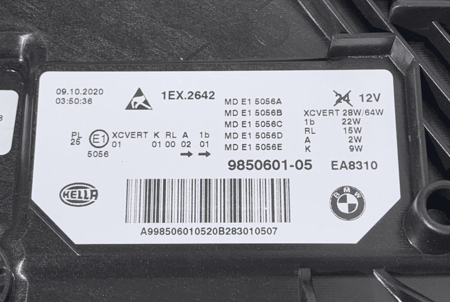 2X NOVÉ ADAPTIVNÍ LED SVĚTLOMETY BMW 5 G30 G31 F90 M5 LCI 9850601 + 9850602