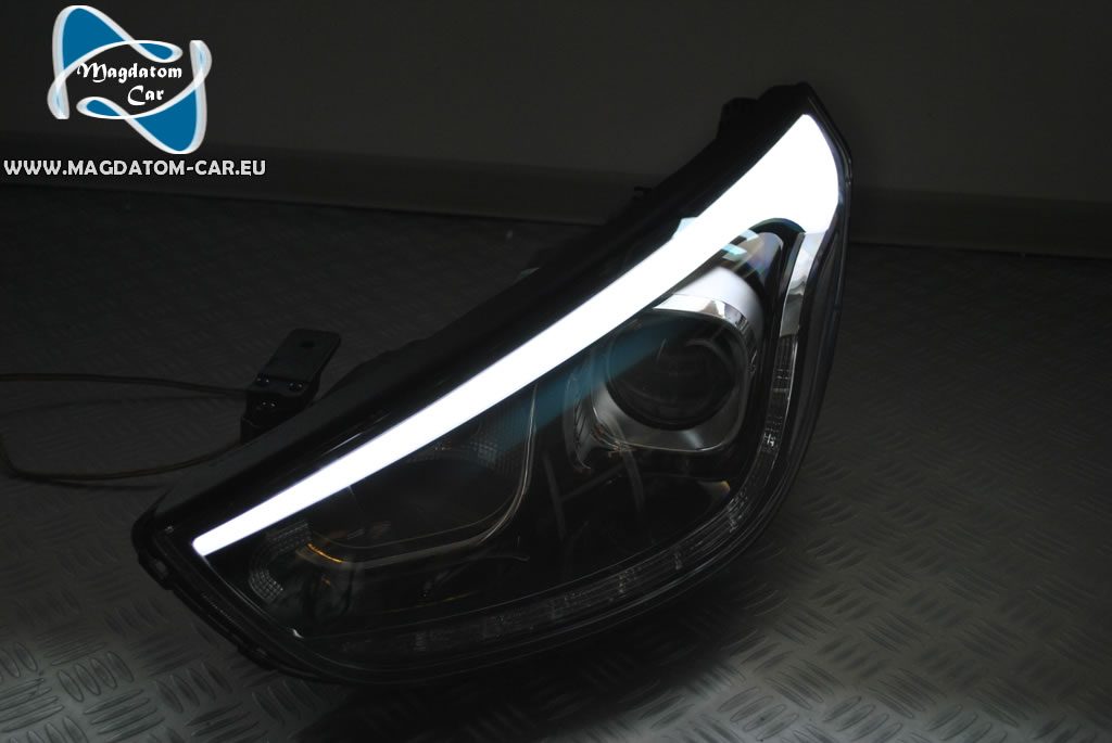 2X NOWE OE REFLEKTORY XENON BIXENON LED LAMPY HYUNDAI IX35 2013 - 2016 921012SXXX + 921022SXXX