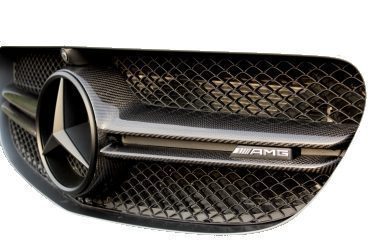 NEW AMG LOGO BADGE FRONT DUMMY EMBLEM MERCEDES W205 C63 W212 W117 C117 CLA45 A45 HAJP0243
