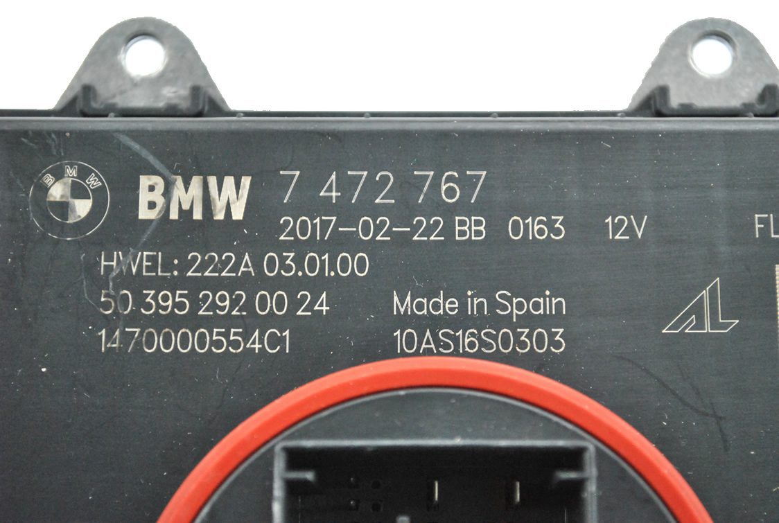 OE MODUŁ STEROWNIK LED DO REFLEKTORÓW ADAPTIVE BMW 5 G30 F90 M5 G31 6  G32 GT 7 G11 G12 X3 G01 X4 G02 RR11 EWB RR12 7472767