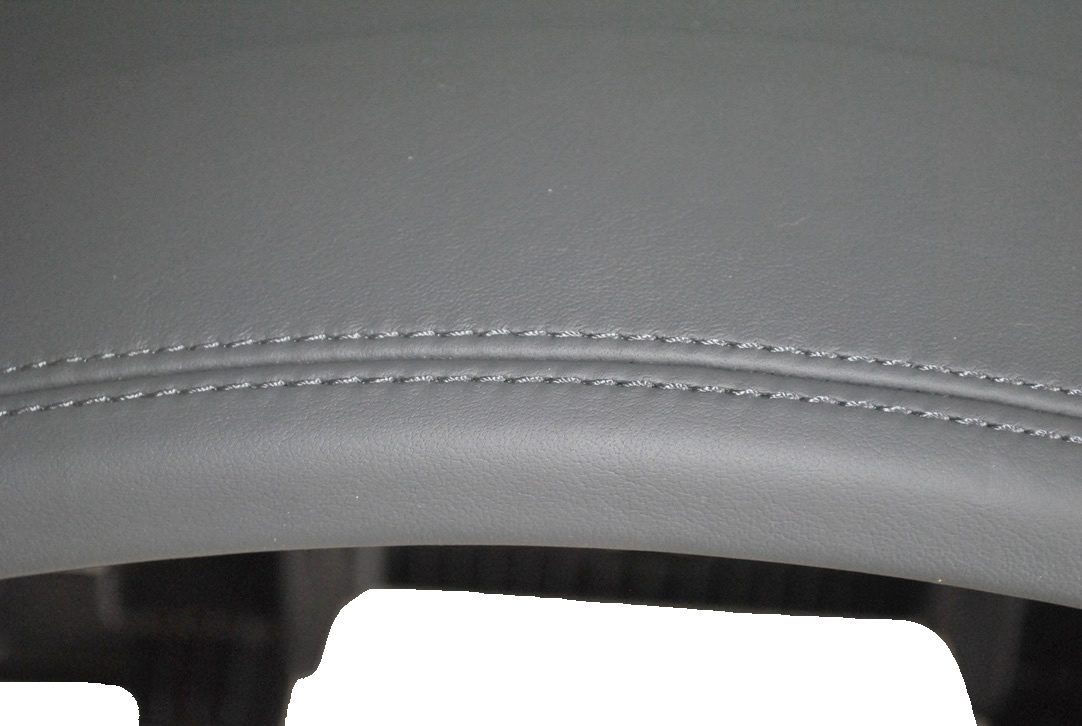 NOWA OEM DESKA ROZDZIELCZA SZARA SKÓRA Z CZARNĄ NITKĄ PORSCHE CAYENNE 2018 - 9Y1857033P