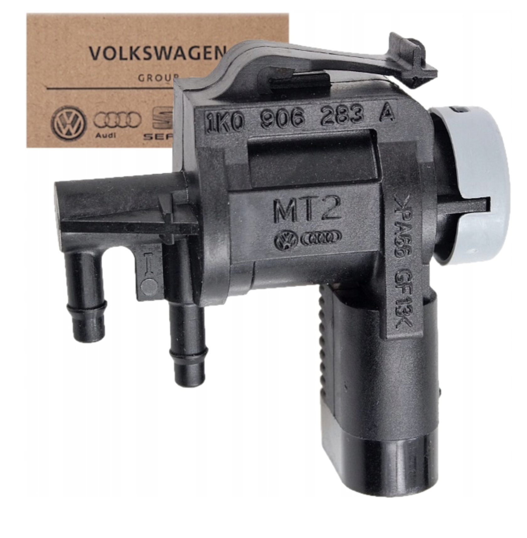 NOWY ORYGINALNY ZAWÓR PODCIŚNIENIA TURBINY EGR VW AUDI SEAT SKODA 1.9 2.0 TDI 1K0906283A