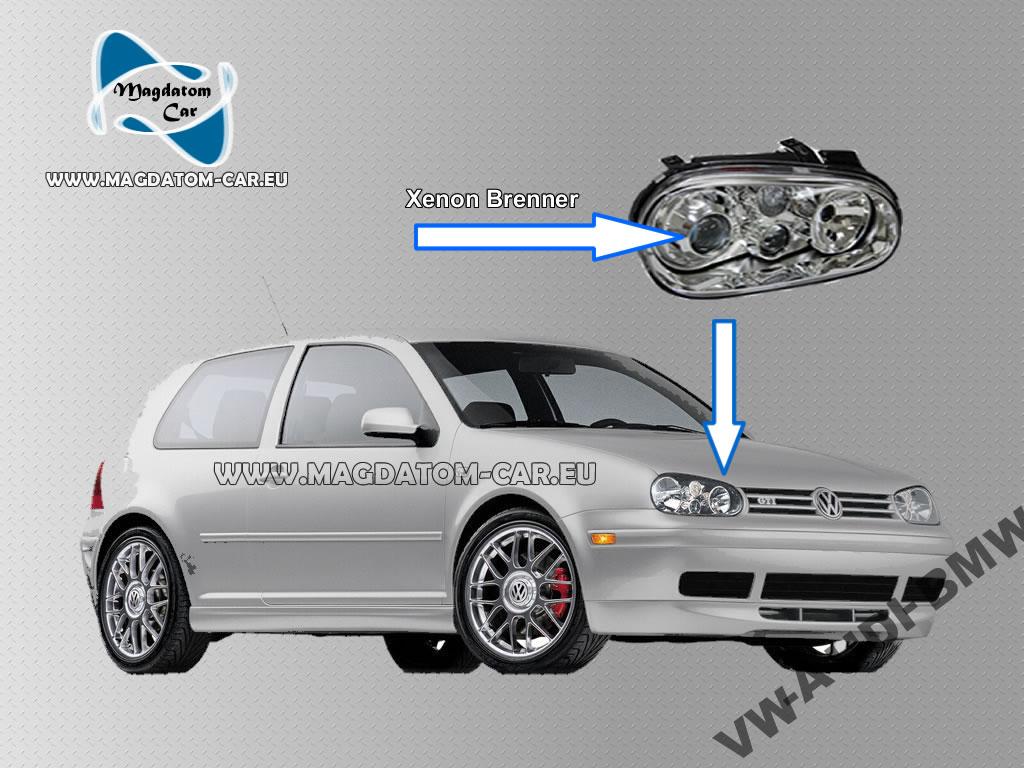 Reflektor ksenonowy do VW GOLF JETTA