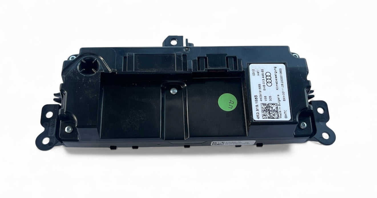 REAR CLIMATE CONTROL PANEL AUDI A6 A7 Q7 Q8 E-TRON OEM Part Number: 4K0919158B