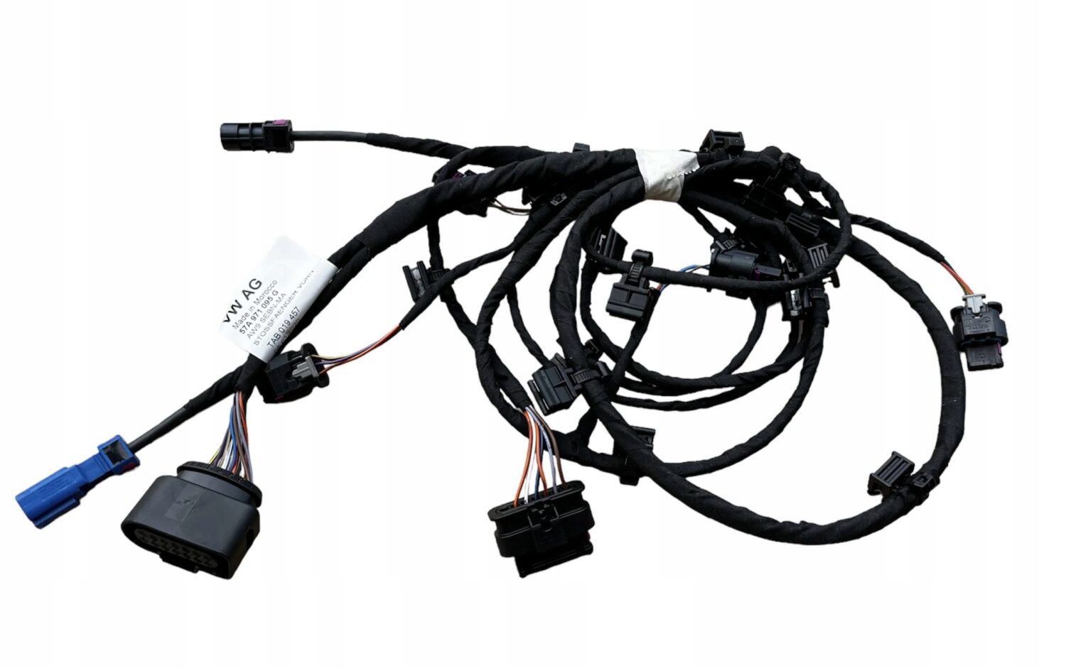 NOWA OE WIĄZKA KABLI KABLE ZDERZAKA PDC KAMERA SEAT ATECA SKODA KAROQ 57A971095G 57A971095E 57A971095H 57A971095F
