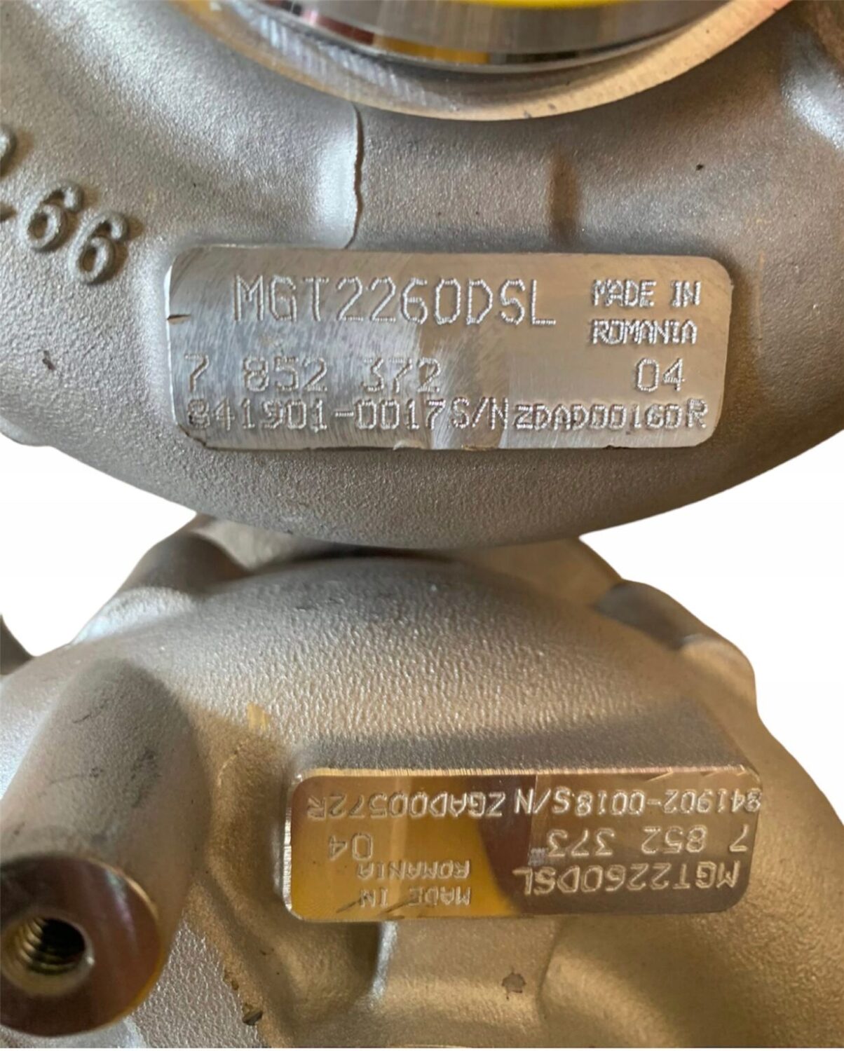 2X NOWA OE TURBO TURBINA TURBOSPRĘŻARKA BMW 5 F90 M5 8 F91 F92 F93 M8 1657852372 7852372 7852373