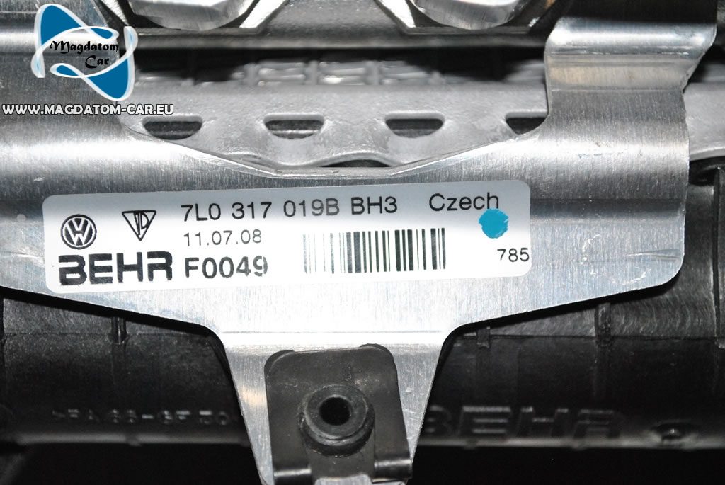 NOWE OE CHŁODNICA WODY OLEJU KLIMA CHŁODNICE + 2X WENTYLATOR VW TOUAREG AUDI Q7 PORSCHE CAYENNE 7L6121253B