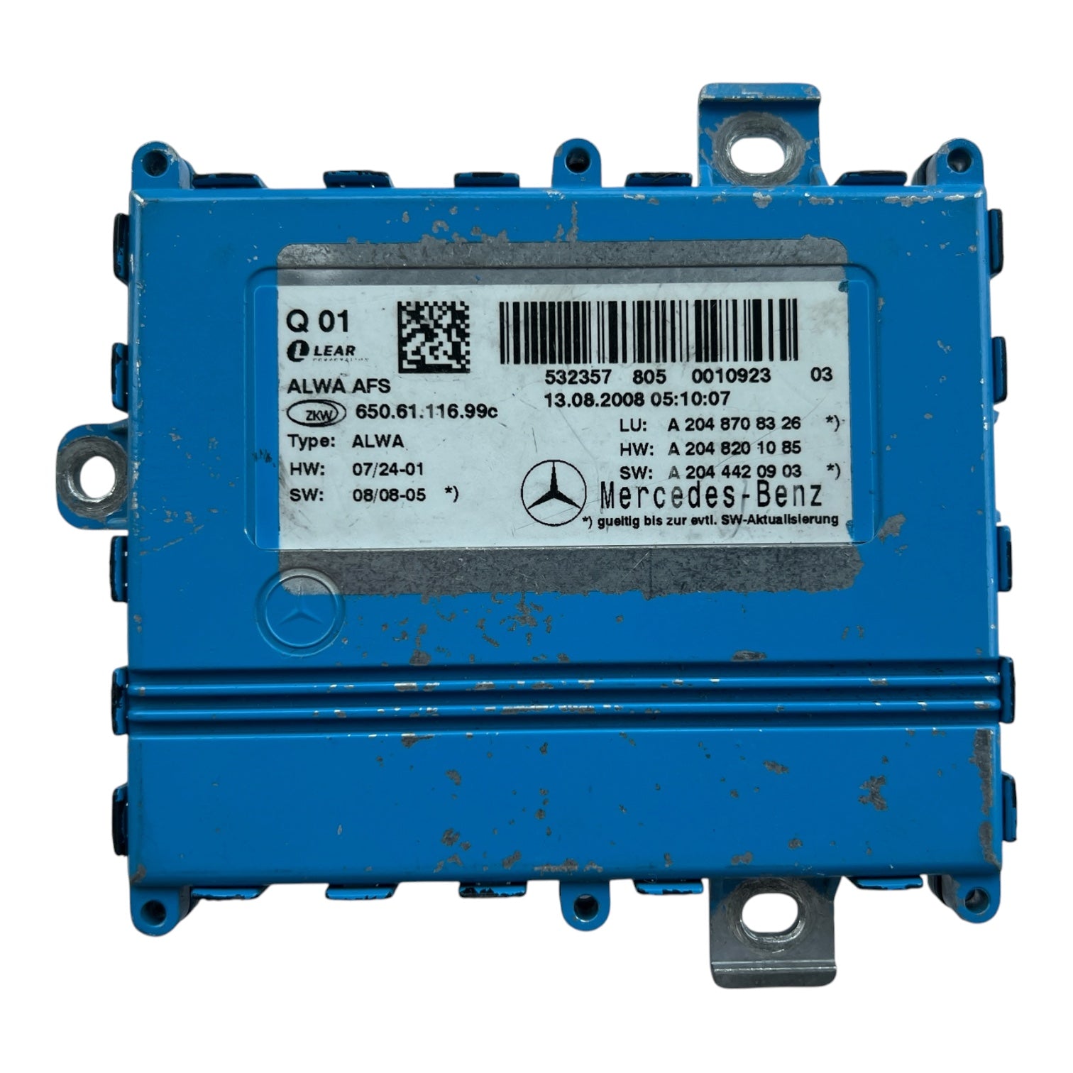 MODULO STERZO ORIGINALE USATO MERCEDES GLK X204 2008-2012 A2048708326