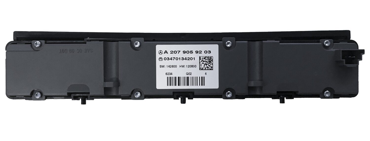 NOWY OE PANEL STEROWANIA PRZYCISKI PRZEŁĄCZNIK BLOK MERCEDES W207 W212 FACELIFT A2079059203