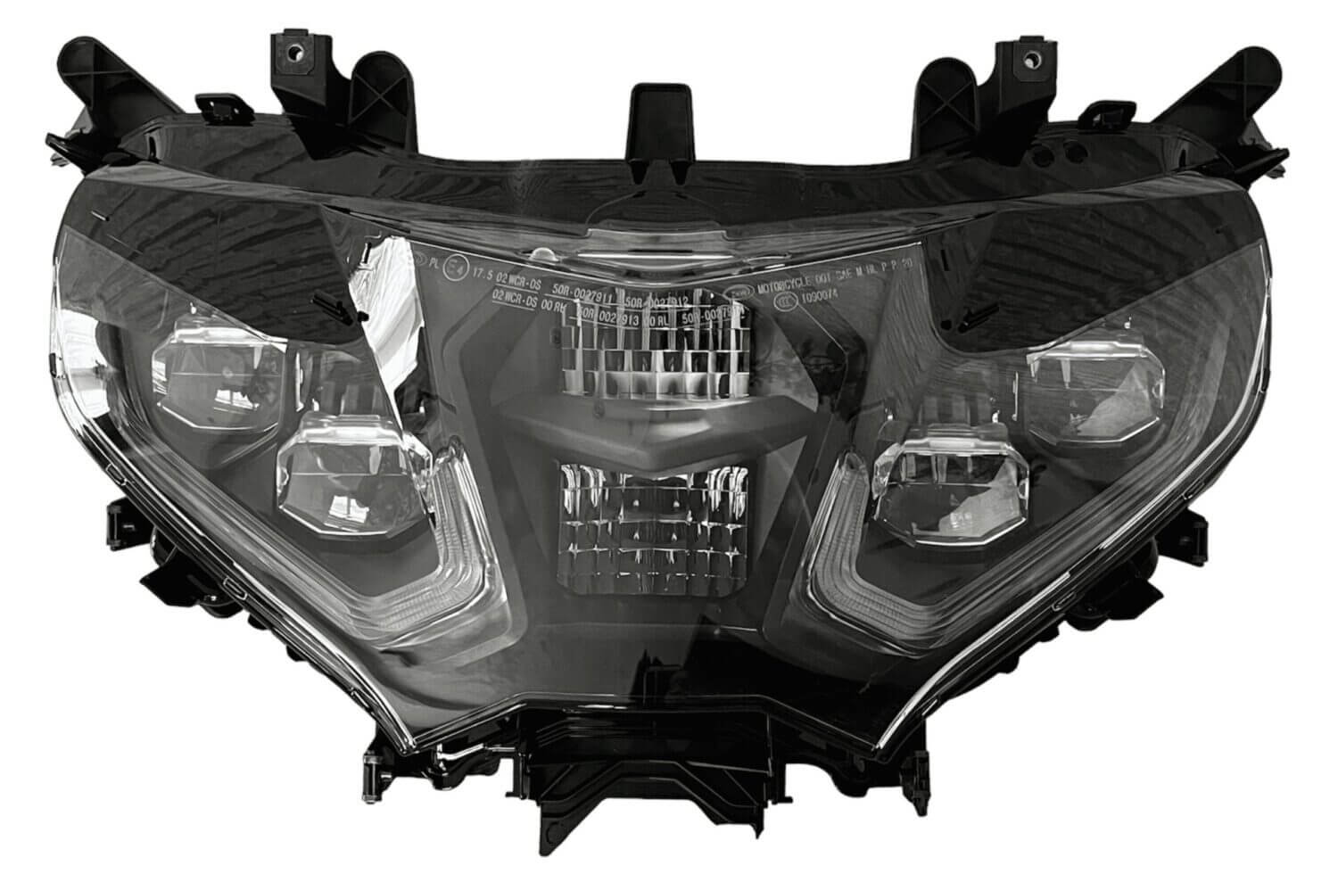 NOWY REFLEKTOR LAMPA FULL LED KOMPLETNY BMW K52 R1200RT R1250RT LED PRO ECE 8395624 1180.407.0000
