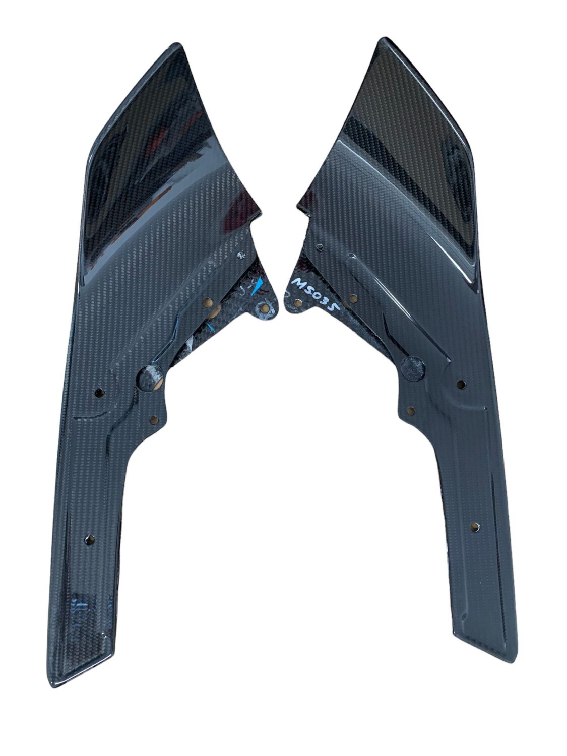 2X NOWE OE CARBON NAKŁADKA NA ZDERZAK SPOILER PRZÓD BMW M-PERFORMANCE M2 F22 F87 F23 51112361671