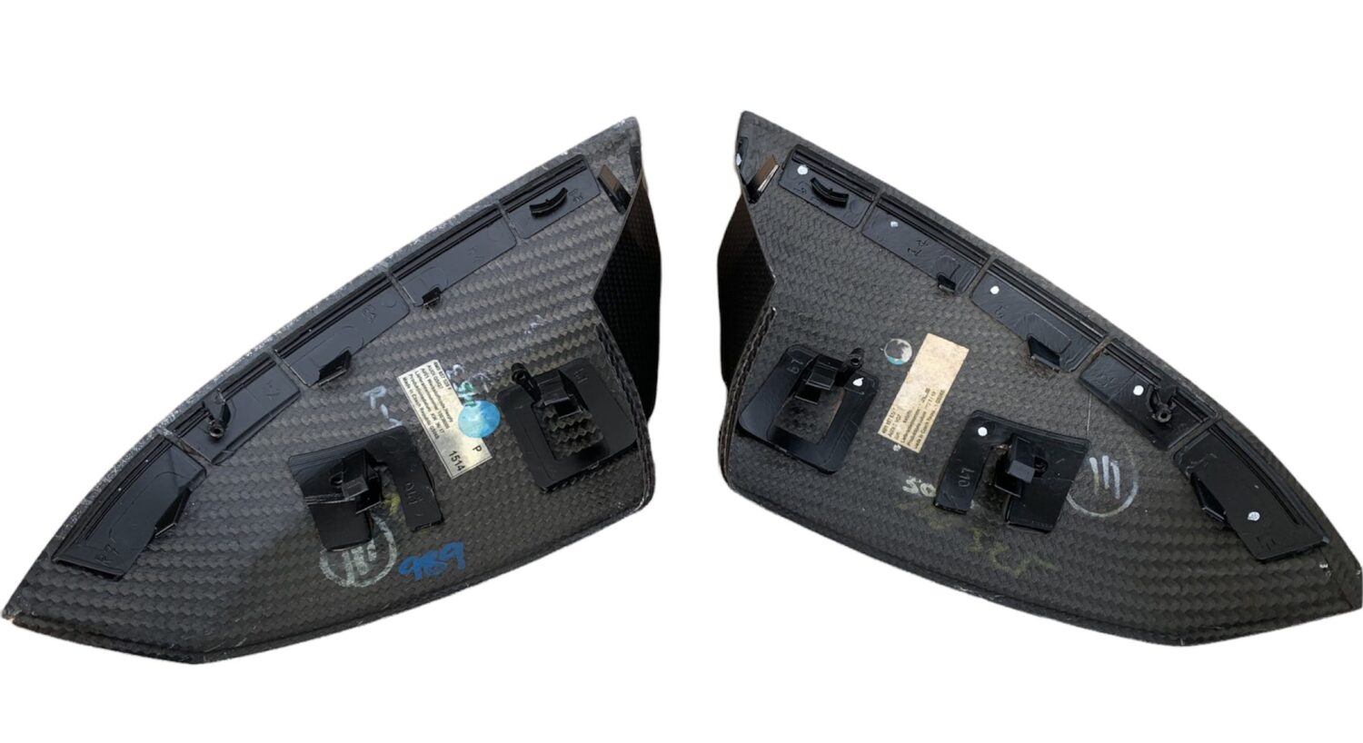 2X OSŁONA NAKŁADKA NAKŁADKI LUSTERKO BOCZNE CARBON AUDI Q5 SQ5 Q7 SQ7 4M0857528F 4M0857527F