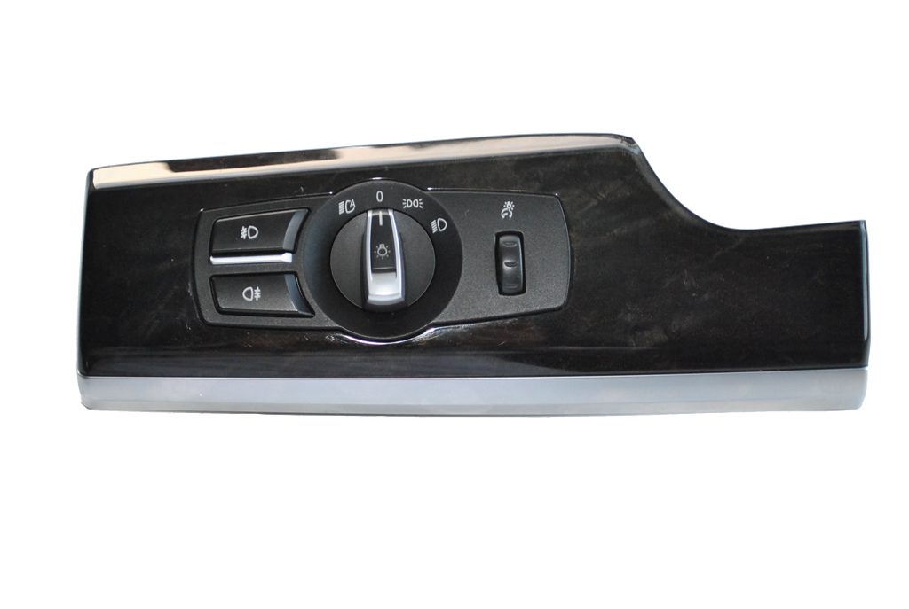 OE USED DASHBOARD COVER WOOD STRUCTURE TRIM AIR VENT GRILLE LIGHT PANEL BMW 7 F01 F02 LCI 9232145 9192744