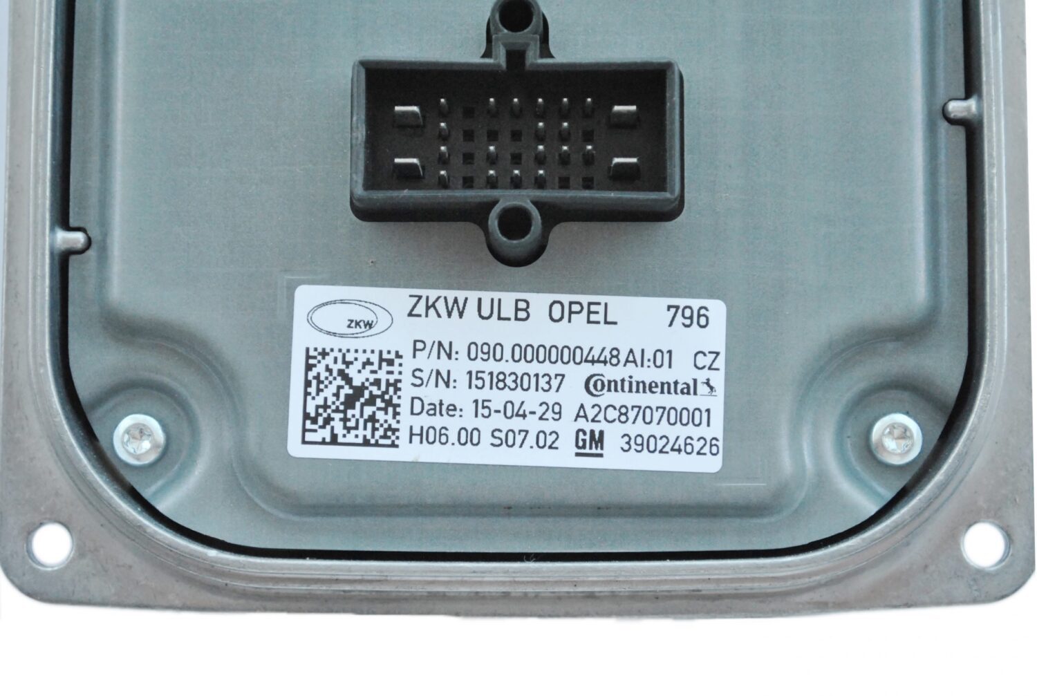 NOWY OE MODUŁ LED STEROWNIK ZKW ULB OPEL ASTRA K A2C87070001 - 39024626
