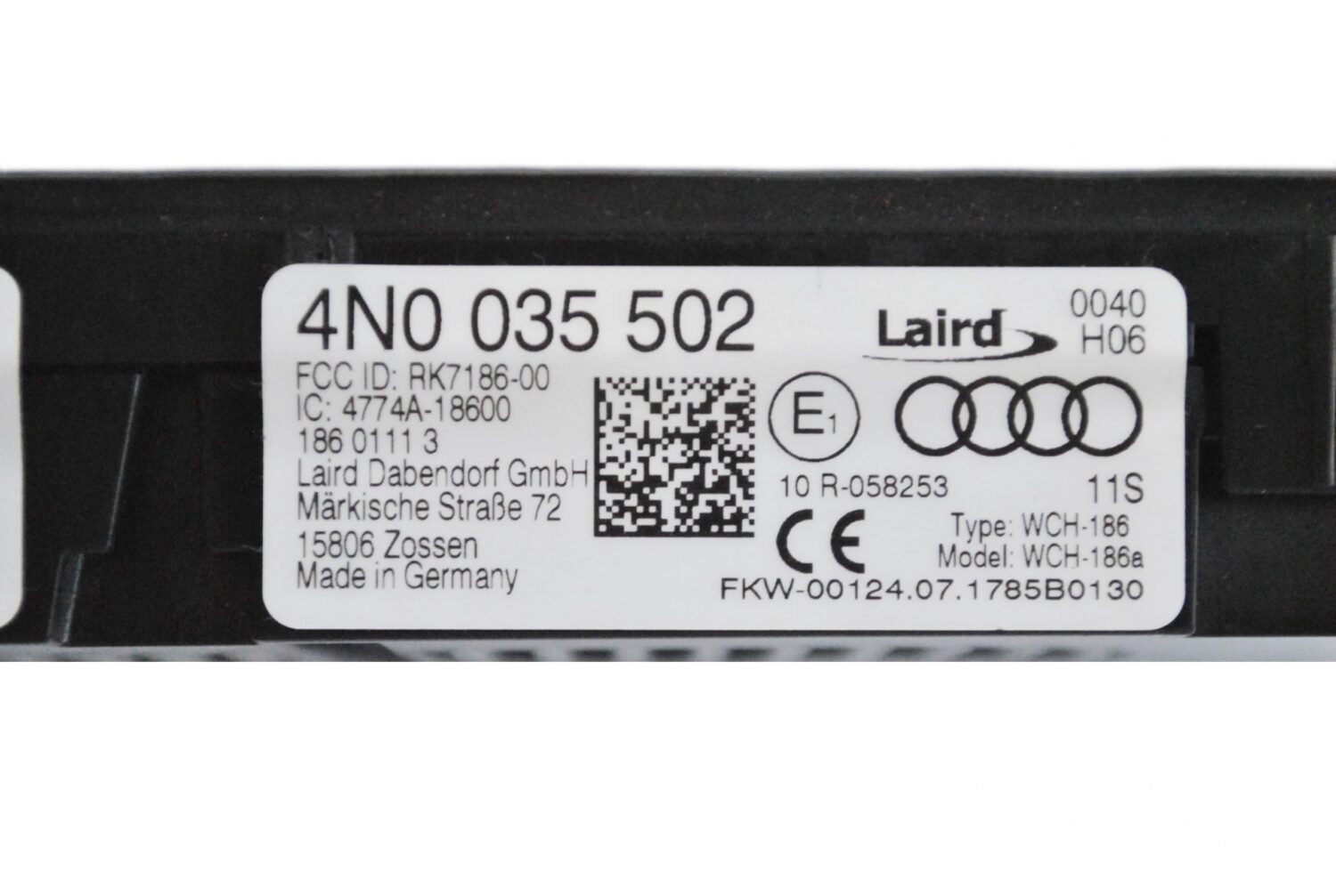 ŁADOWARKA INDUKCYJNA TELEFONU ANTENA AUDI A1 A8 E-Tron Q3 Q8 VW Touareg 4N0035502
