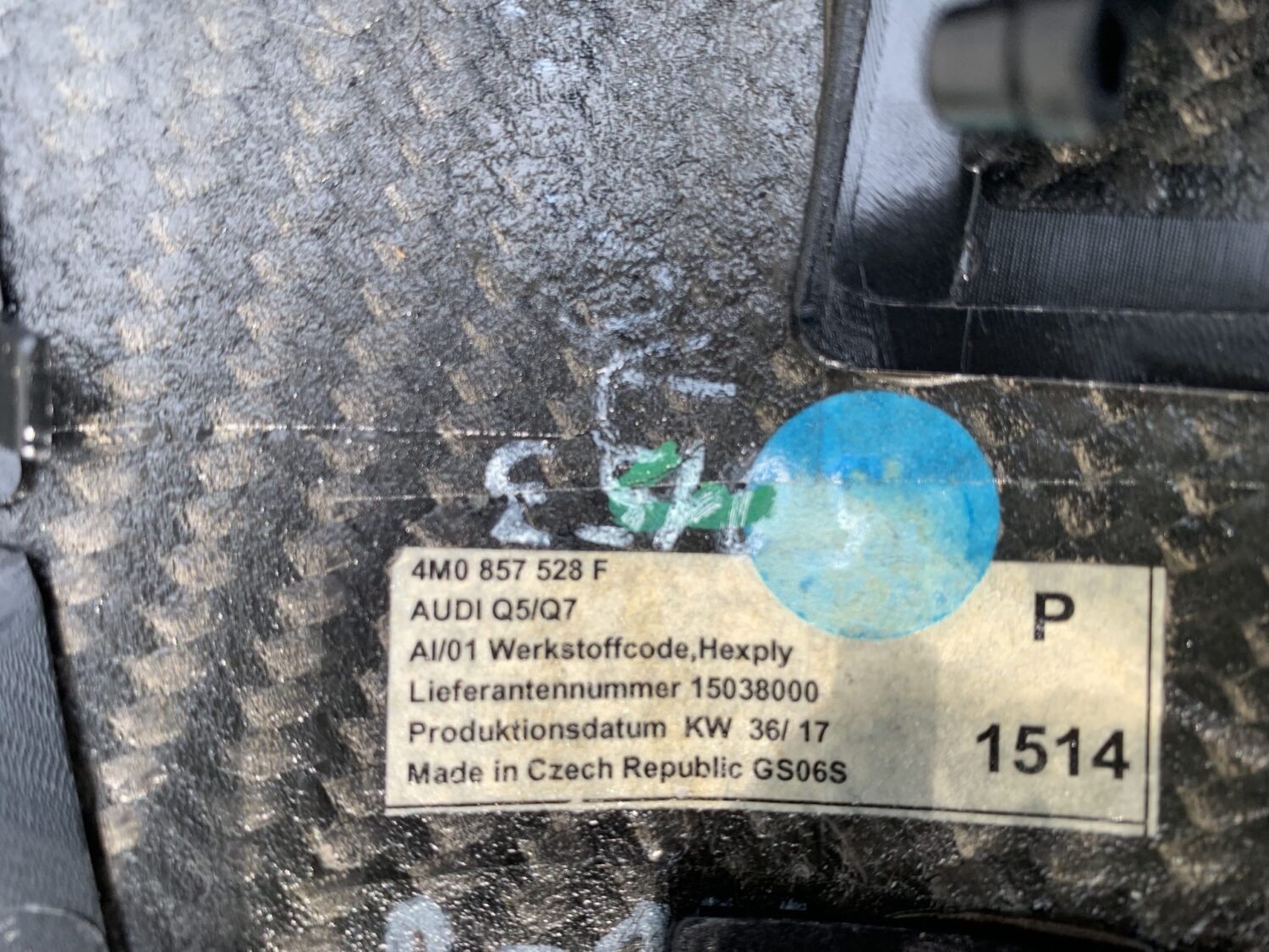 2X OSŁONA NAKŁADKA NAKŁADKI LUSTERKO BOCZNE CARBON AUDI Q5 SQ5 Q7 SQ7 4M0857528F 4M0857527F