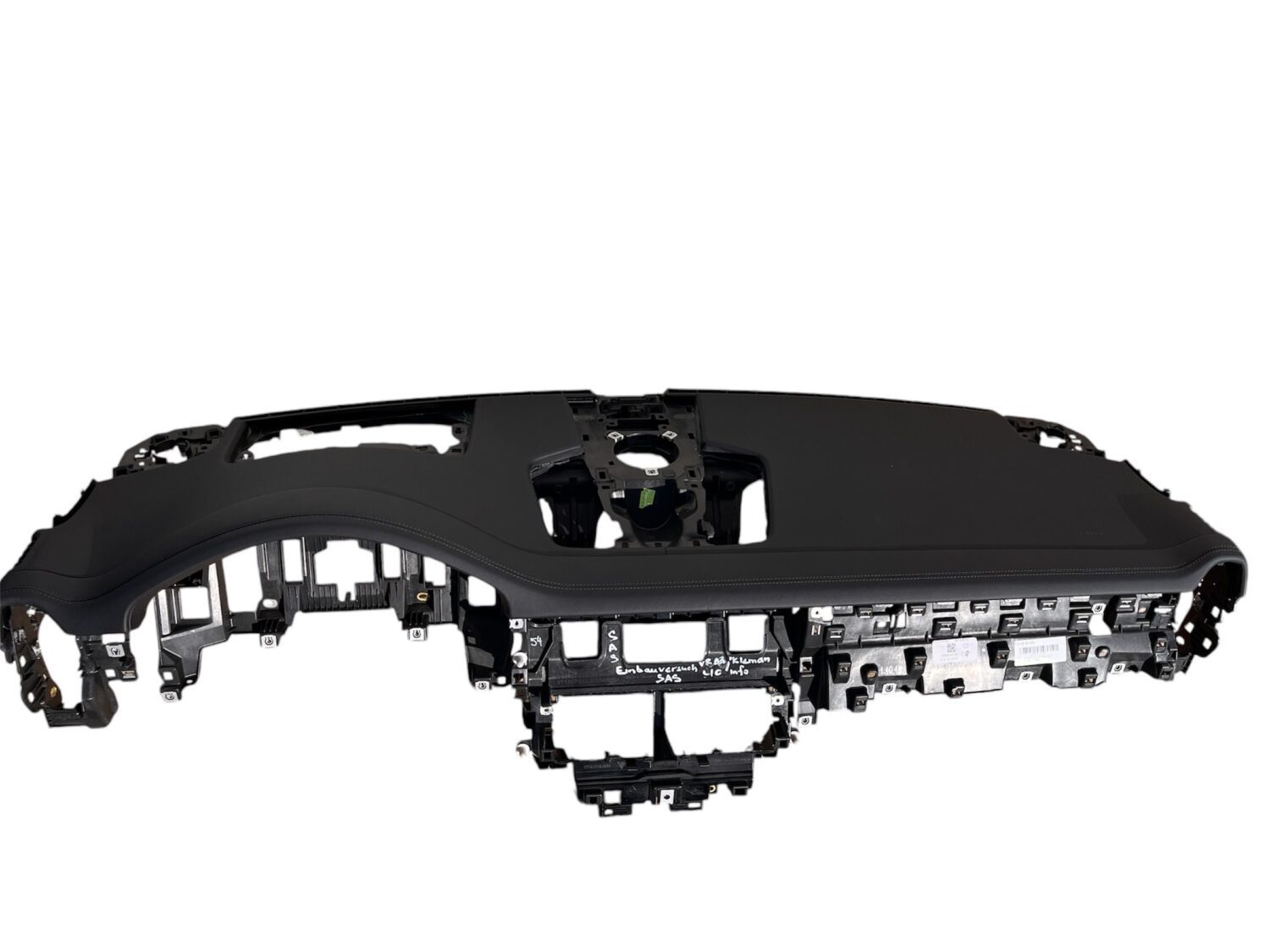 NOWA OE SKÓRZANA DESKA ROZDZIELCZA HEAD-UP Z CZARNĄ NICIĄ PORSCHE CAYENNE 2018 - 9Y1857033Q