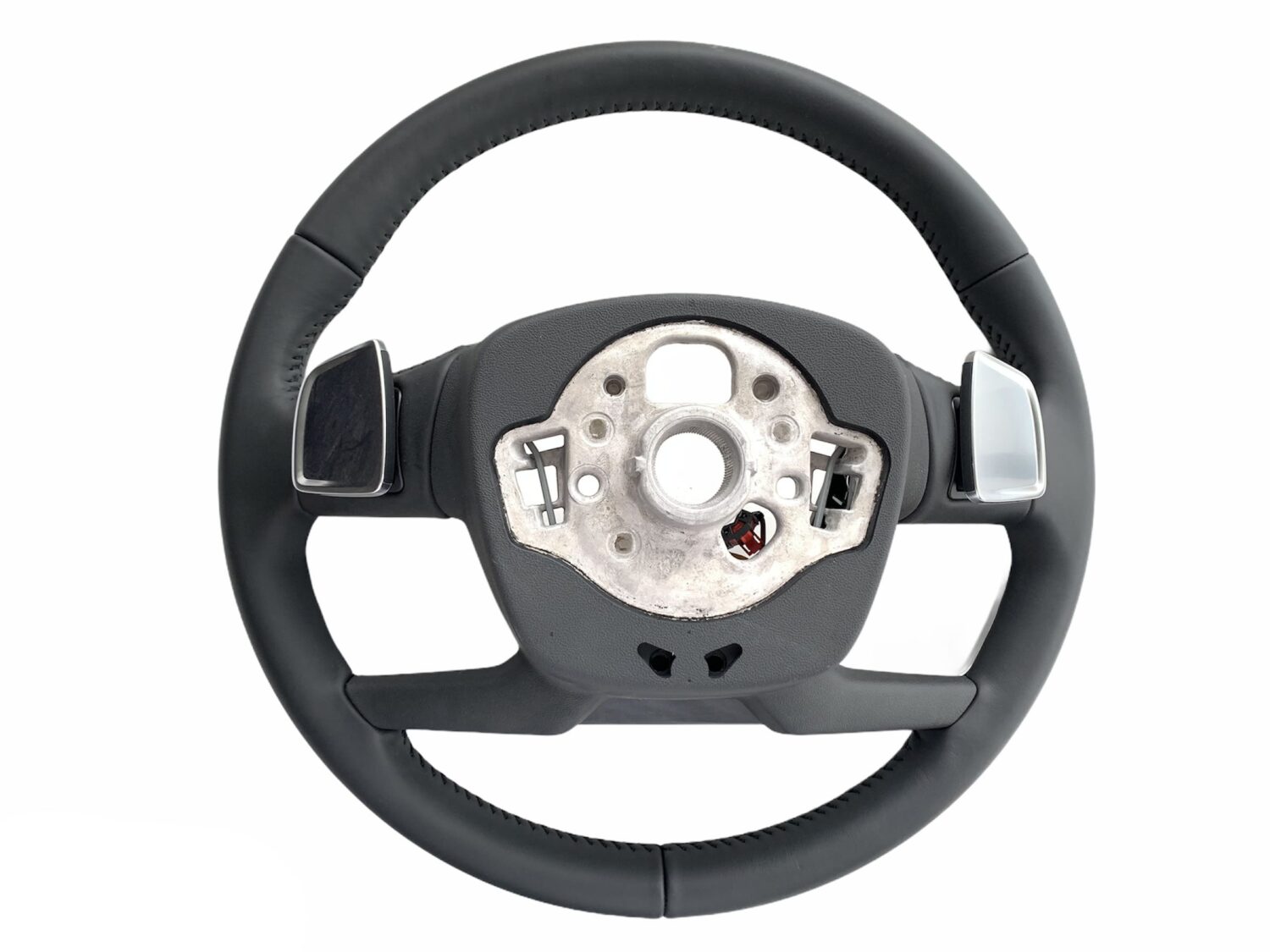 NOWA ORYGINALNA KIEROWNICA PODGRZEWANA DSG CZARNA SKÓRA MULTIFUNKCYJNA AUDI A8 A6 A7 Q7 Q8 E-TRON 4N0419508 4KE419091A