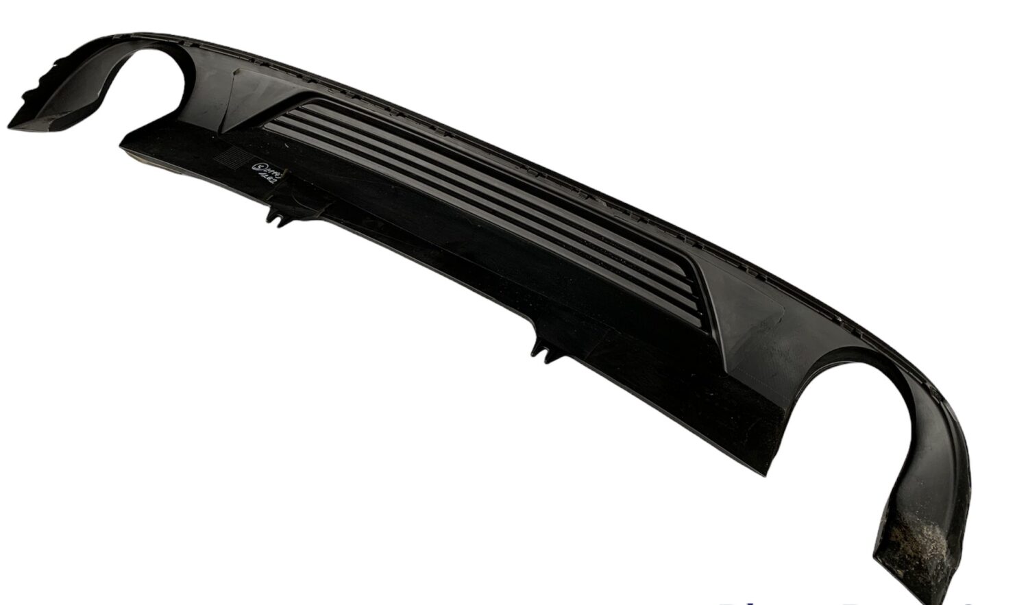 NEW ORIGINAL REAR DIFFUSER BLACK-MAT SPOILER AUDI A4 S4 AVANT QUATTRO 8W 8W0071611B